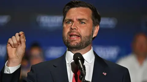 Getty Images JD Vance berbicara di Pennsylvania 