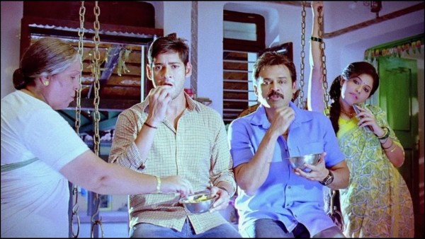 Mahesh Babu, Venkatesh dan Anjali dari SVSC