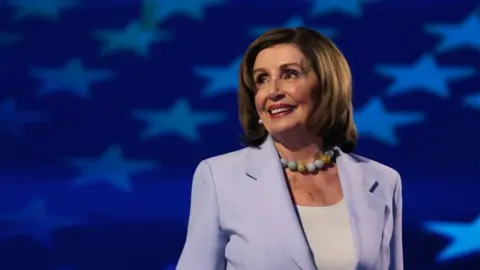 Reuters Nancy Pelosi muncul di Konvensi Nasional Partai Demokrat