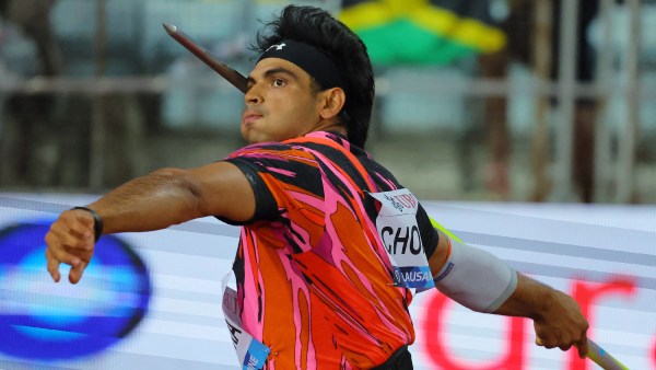     Neeraj Chopra dari India dalam Lempar Lembing Putra 