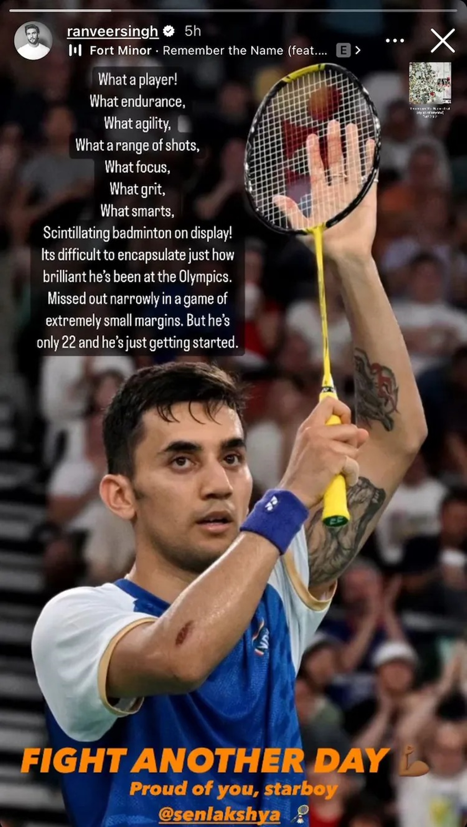 Ranveer Singh, Lakshya Sen, Prakash Padukone, Olimpiade Paris, Olimpiade 2024, Medali Lakshya Sen, Olimpiade Prakash Padukone, Akademi Bulu Tangkis Prakash Padukone, Prakash Padukone Lakshya Sen, Laksh Runway Ranveer Singh Aktor