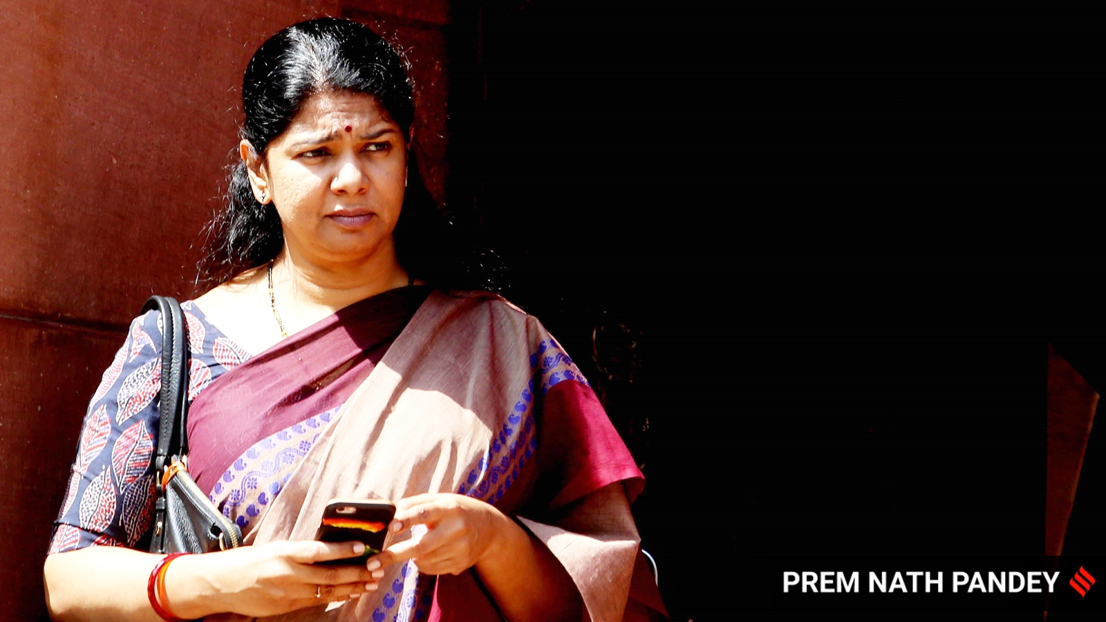 Pemilihan Lok Sabha secara langsung: File foto DMK MP Kanimozhi. (Foto oleh Prem Nath Pandey Express)