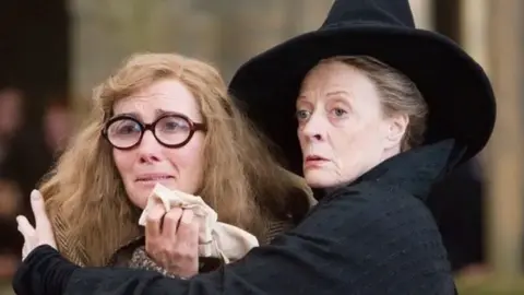 Roland Grant Maggie Smith dan Emma Thompson di Harry Potter