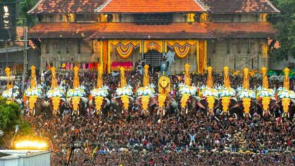 Thrissur Pooram, Kerala