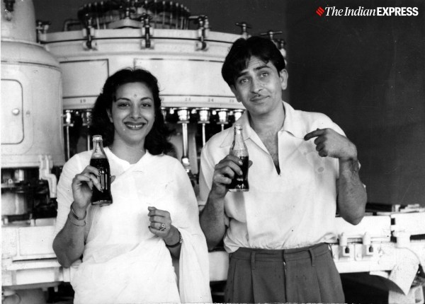 Nargis dan Raj Kapoor muncul di banyak film pada tahun 1950-an. (Foto: Arsip Ekspres)