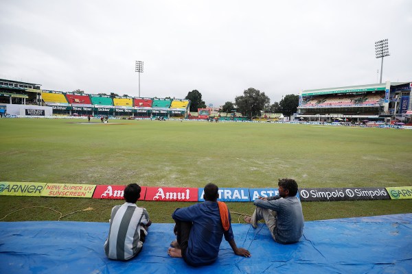 Gambaran umum hari ketiga Tes Kanpur di Green Park. (Olahragazpics)