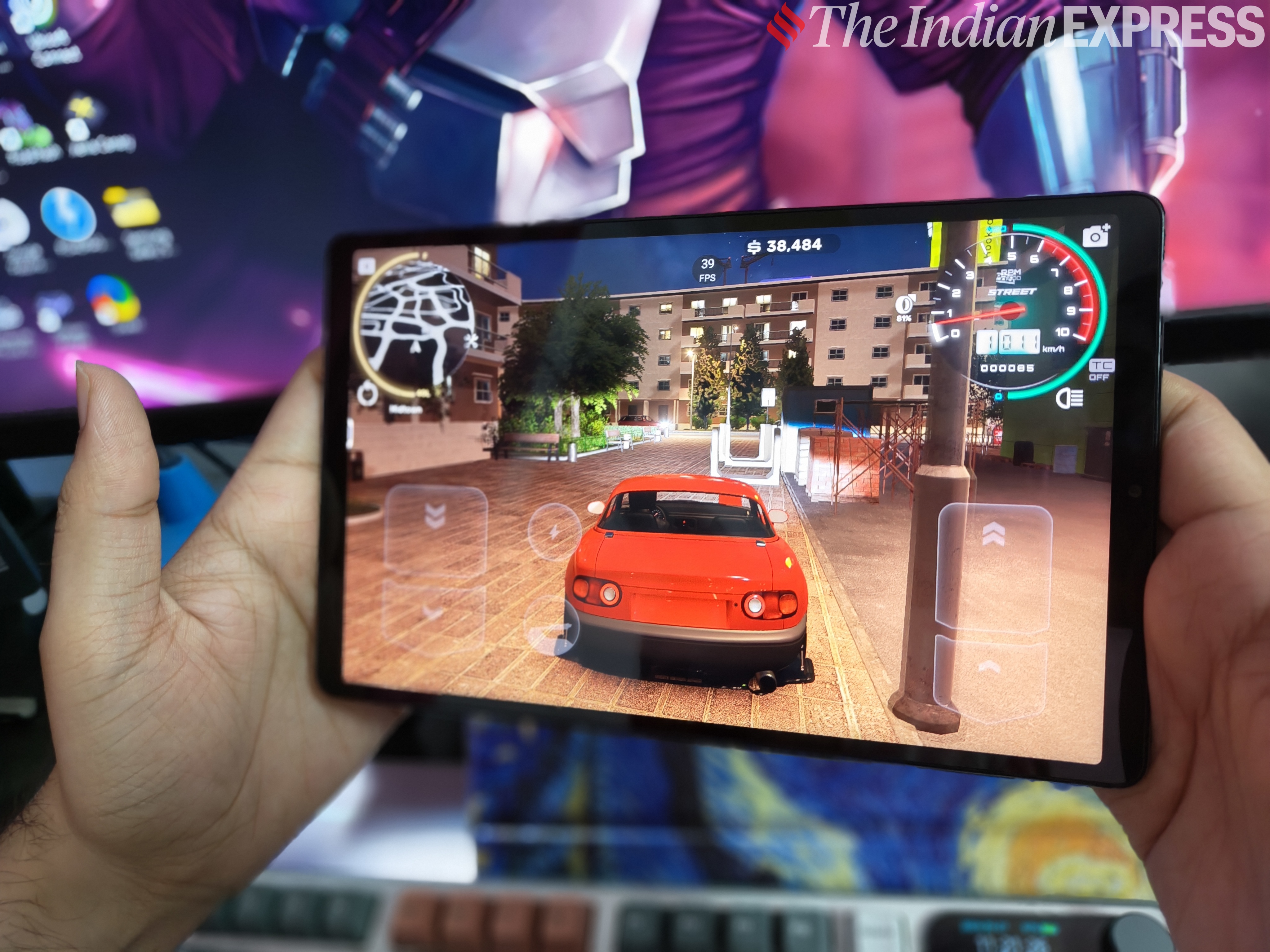 Tablet game ini dapat dengan mudah menangani sebagian besar game Android. (Kredit gambar: Anurag Chavake/ The Indian Express)