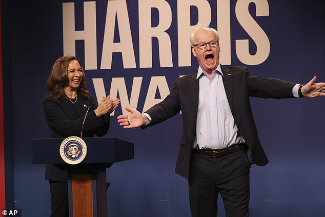 Harris kemungkinan akan berhadapan dengan veteran SNL Maya Rudolph, yang dipilih secara khusus untuk berperan sebagai wakil presiden setelah Joe Biden keluar dari pencalonan.