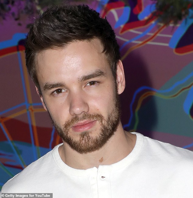 Liam terlihat di YouTube Music Artist Lounge di Coachella 2019 pada 12 April 2019 di Indio, California