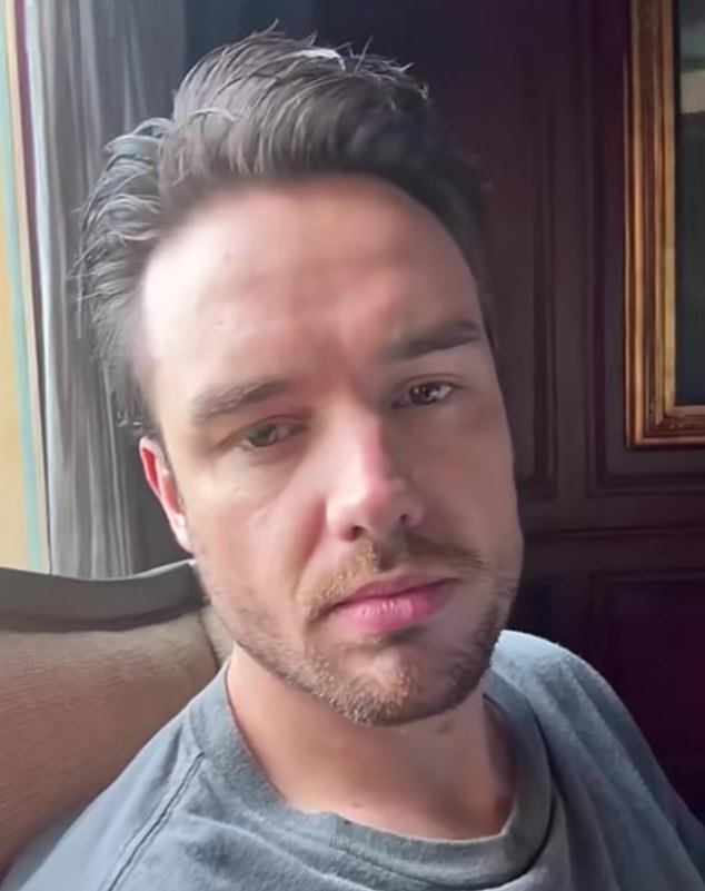 Postingan Snapchat terakhir Liam sebelum jatuh hingga tewas dari lantai tiga sebuah hotel di Buenos Aires