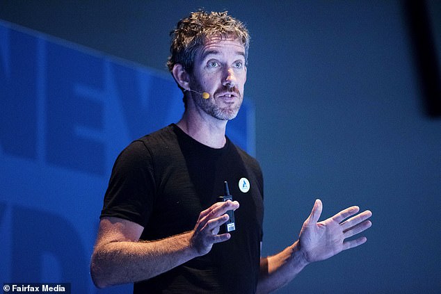 Scott Farquhar, salah satu pendiri dan CEO perusahaan perangkat lunak global Atlassian, menghadiri pertemuan puncak tersebut