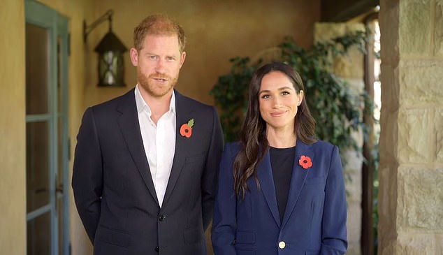 Pangeran Harry dan Meghan, Duke dan Duchess of Sussex, merilis pesan video pada Konferensi Tingkat Menteri Global tentang Kekerasan terhadap Anak di Kolombia. minggu ini