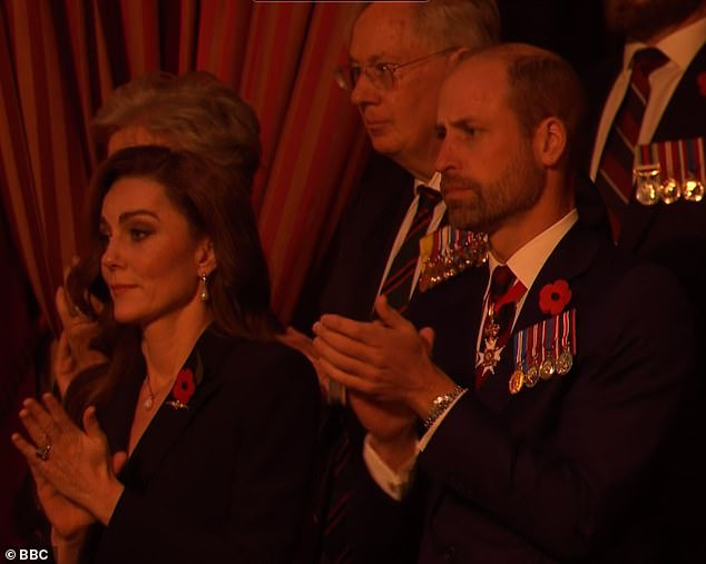 Pangeran dan Putri Wales di Festival of Remembrance malam ini